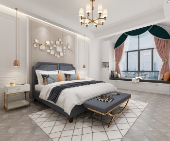 Modern Bedroom-ID:348963287