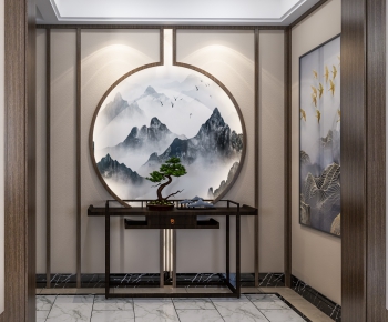 New Chinese Style Console-ID:965736725