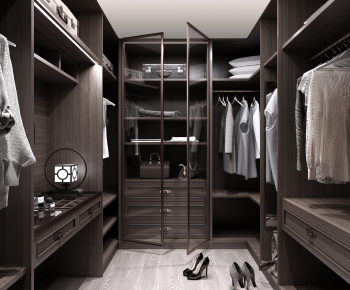 New Chinese Style Clothes Storage Area-ID:891217412