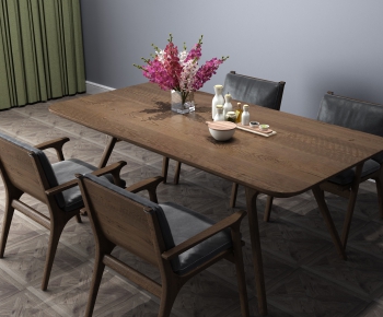 New Chinese Style Dining Table And Chairs-ID:282700938