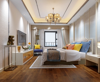 New Chinese Style Bedroom-ID:479312841