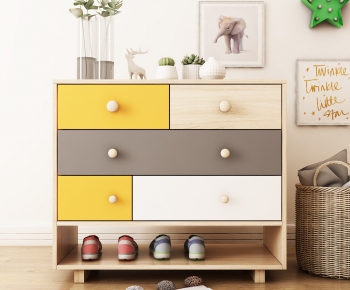 Nordic Style Shoe Cabinet/drawer Cabinet-ID:990639247