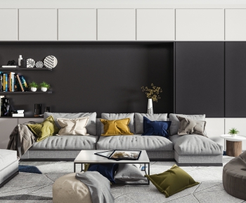 Modern Sofa Combination-ID:682715317