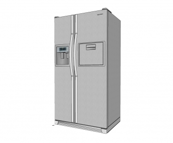 现代家电冰箱-ID:403972699