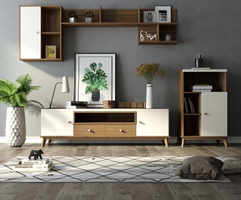 Nordic Style TV Cabinet-ID:994474584