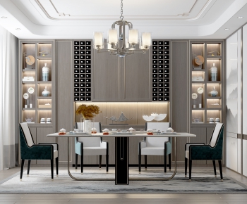 New Chinese Style Dining Room-ID:804246548