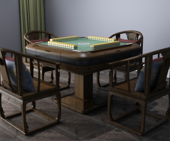 New Chinese Style Mahjong Tables And Chairs-ID:723715186
