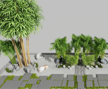 New Chinese Style Garden-ID:492213452