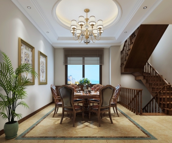 American Style Dining Room-ID:325748176