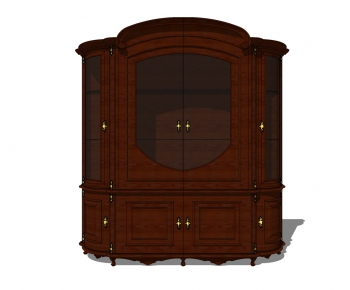 European Style Decorative Cabinet-ID:664055626