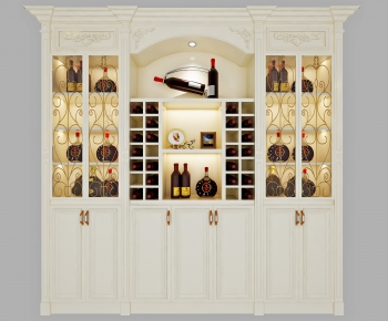 European Style Wine Cabinet-ID:832986795