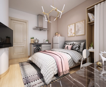 Nordic Style Bedroom-ID:173738214