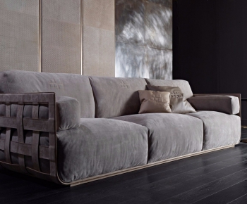 Modern Three-seat Sofa-ID:892581179