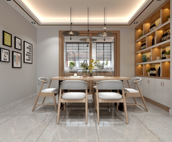 Nordic Style Dining Room-ID:241530976
