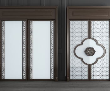 New Chinese Style Door-ID:375030938
