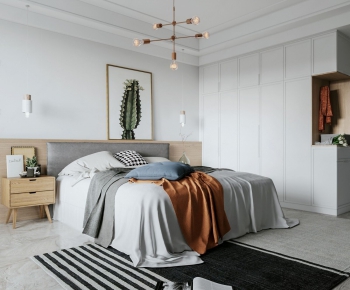 Nordic Style Bedroom-ID:859837863