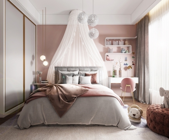 Modern Girl's Room Daughter's Room-ID:743995935