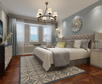 American Style Bedroom-ID:531872639