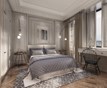 French Style Bedroom-ID:368305911