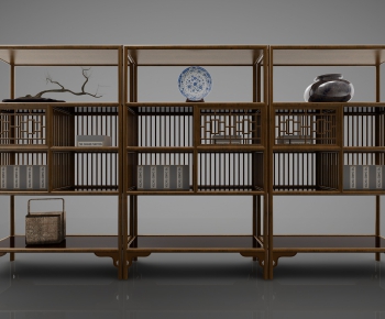 New Chinese Style Bookcase-ID:333423296