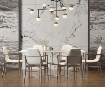Modern Dining Table And Chairs-ID:442529674