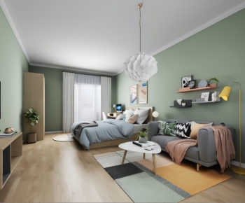 Nordic Style Bedroom-ID:618686477