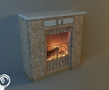 Modern Fireplace-ID:876591473
