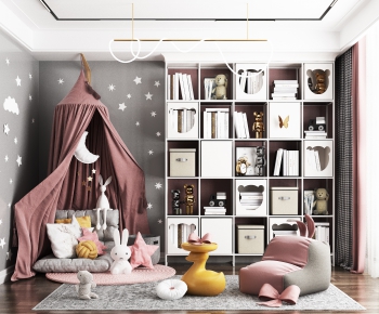 Nordic Style Girl's Room Daughter's Room-ID:300899497