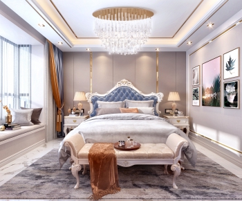 European Style Bedroom-ID:344817884