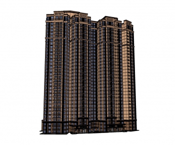 现代高层建筑外观-ID:470860615