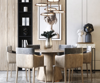 Modern Dining Table And Chairs-ID:629306278