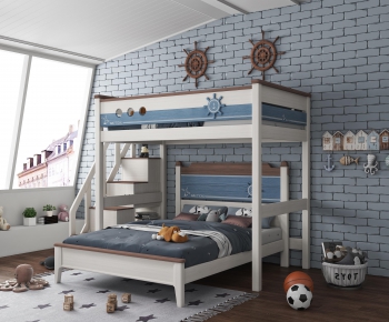Mediterranean Style Children's Room-ID:335626759
