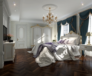European Style Bedroom-ID:732113429