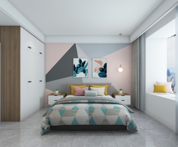Nordic Style Bedroom-ID:259806315
