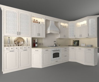 European Style Kitchen Cabinet-ID:383243145