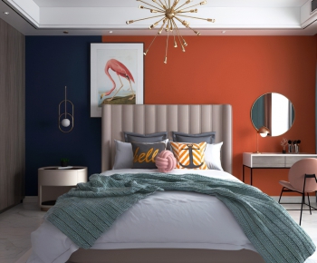 Nordic Style Bedroom-ID:266549858