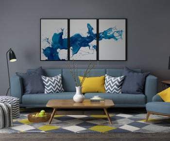 Nordic Style Sofa Combination-ID:121255573