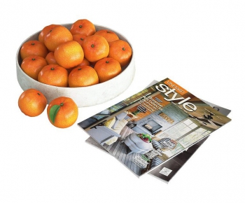 现代水果橘子杂志-ID:834316448