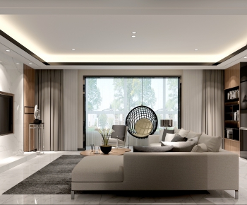 Modern A Living Room-ID:140595191