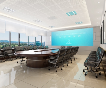 Modern Meeting Room-ID:909383385