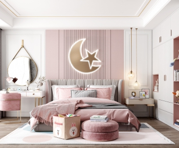 Nordic Style Girl's Room Daughter's Room-ID:209813538