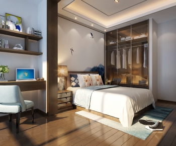 New Chinese Style Bedroom-ID:109163778
