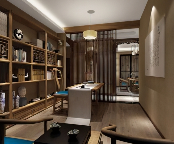 New Chinese Style Study Space-ID:953666569