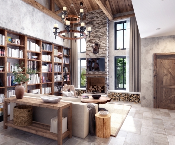 Country Style Reception Area-ID:676232847