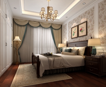 American Style Bedroom-ID:821523191