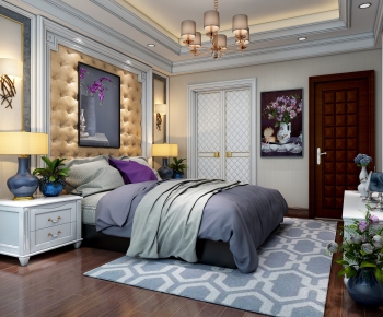 European Style Bedroom-ID:695022146