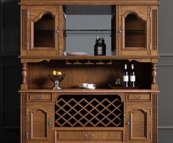 American Style Wine Cabinet-ID:853660399