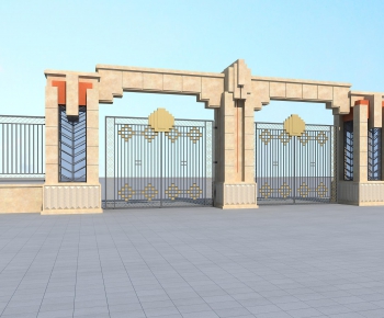 Simple European Style Gate-ID:296977338