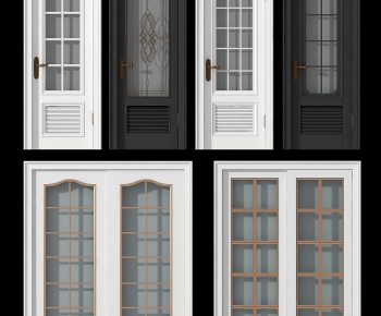 Simple European Style Sliding Door-ID:850131554