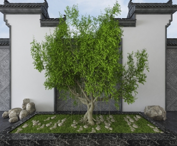 New Chinese Style Courtyard/landscape-ID:123147671
